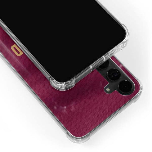 NBA Cleveland Cavaliers Jersey Galaxy S24 Plus Clear Case